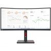 /937cm/34“ (3440x1440) Lenovo ThinkVision T34w-30 4ms HDMI DP USB-C Wide Curve Raven Black