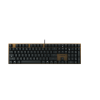 CHERRY KC 200 MX keyboard, black-bronze / MX2A brown switch, wired
