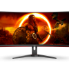 AOC CU34G2XE/BK Gaming Monitor - Curved, WQHD, 144 Hz