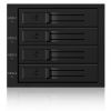 ICY BOX backplane for SATA / SAS hard drives. Robust industrial design made of aluminum