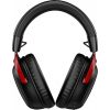HP HyperX Cloud III Wireless Gaming Wireless Headset/7.1 Sound/DTS Headphone:X/Spatial Sound/Over-Ear - black/red