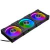 PHANTEKS D30 PWM D-RGB black | Pack of 3 120mm case fans