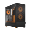 Fractal Design Pop Air RGB Orange Core Side Window ATX Gaming Case Orange