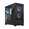 Fractal Design Pop Air RGB Black with Side Window ATX Gaming Case Black