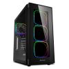 Sharkoon TG6 Midi-Tower ATX Gaming Case RGB LED, Side Window