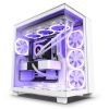 NZXT H9 Flow White Midi Tower ATX Gaming Case white with glass window