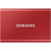 Samsung Portable SSD T7 2 TB USB 3.2 Gen2 Type-C Metallic Red PC/Mac