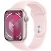 Apple Watch Series 9 GPS 45mm Aluminium Rosè Sport Band Light Pink - S/M