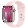 Apple Watch Series 9 LTE 45mm Aluminium Rosè Sport Band Light Pink S/M