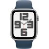 Apple Watch SE (2nd Gen) LTE 44mm Alu Silver Sport Band Storm Blue - S/M