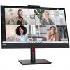 68.6cm/27“ (2560x1440) Lenovo ThinkVision T27hv-30 16:9 QHD IPS 4ms 75Hz HDMI DP USB-C Speaker Pivot Black