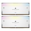 Corsair Dominator Titanium White 64GB (2x32GB) DDR5-6400 XMP memory, CL32, 1.4V