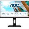 68.6cm/27“ (3840x2160) AOC U27P2CA 16:9 4K IPS 4ms 60Hz HDMI DP USB-C Pivot Black