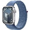 Apple Watch Series 9 GPS 41mm Aluminium Silver Sport Loop Winter Blue